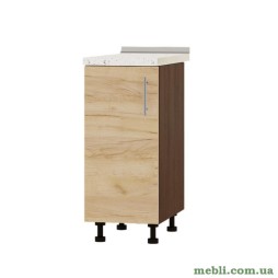 Кухонний модуль нижній Еверест Оптіма Н83-350 Дуб крафт золотий (без стільниці) 35х47х82