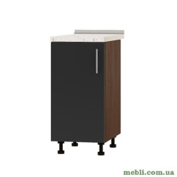 Кухонний модуль нижній Еверест Оптіма Н83-400 Антрацит (без стільниці) 40х47х82