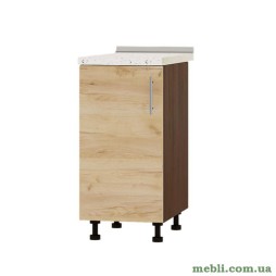 Кухонний модуль нижній Еверест Оптіма Н83-400 Дуб крафт золотий (без стільниці) 40х47х82