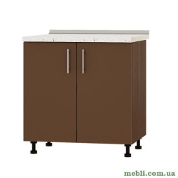 Кухонний модуль під мийку Еверест Оптіма Н84-800 Капучіно (без стільниці) 80х47х82