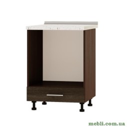 Кухонний модуль під духовку Еверест Оптіма Н85-600 Дуб трюфель (без стільниці) 60х47х82