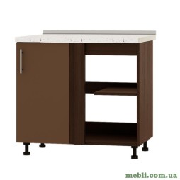 Кухонний модуль кутовий Еверест Оптіма Н89-895 Капучіно (без стільниці) 90х47х82