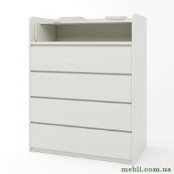 Комод пеленальний Еверест 80х45х101 німфея альба (телескопи)