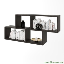 Полиця навісна Еверест ПН-4 венге темний