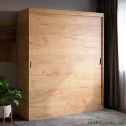 Шафа-купе Еверест Соната 1800 дводверна 180х60х217 дуб крафт золотий