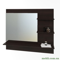 Дзеркало для вітальні Еверест Соната венге темний