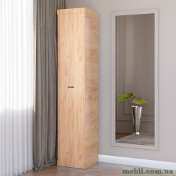 Шафа-пенал закритий Еверест Соната дуб крафт золотий