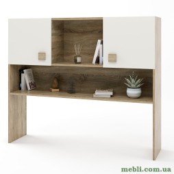 Надбудова для столу Еверест Соната дуб сонома/білий