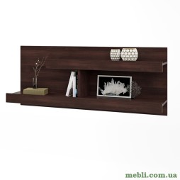 Полиця навісна Еверест Соната-1100 венге темний