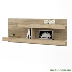 Полиця навісна Еверест Соната-1100 дуб сонома