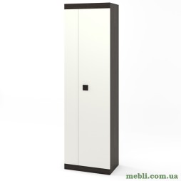 Шафа розпашна Еверест Соната-600 венге темний/білий