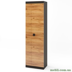 Шафа розпашна Еверест Соната-600 венге темний/дуб крафт золотий