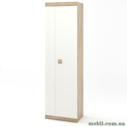Шафа розпашна Еверест Соната-600 дуб сонома/біла