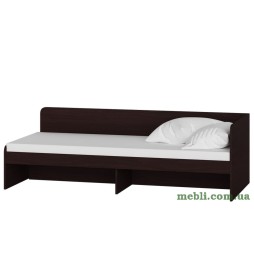 Односпальне ліжко Еверест Соната-800 (без ящиків) 80х190 венге темний