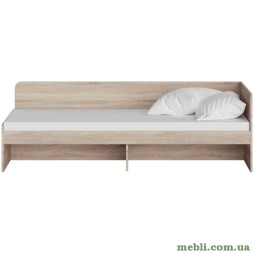 Односпальне ліжко Еверест Соната-800 (без ящиків) 80х190 дуб сонома