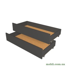 Ящики висувні 2 штуки Еверест для Ліжка Соната-800 Графіт