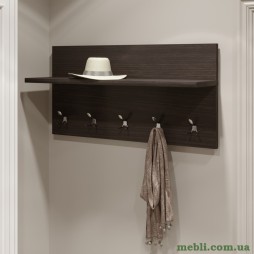 Вішалка на стіну Еверест Соната-800 80х40 венге темний