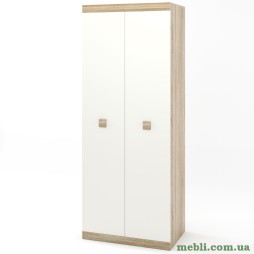 Шафа розпашна 2-х дверна Еверест Соната-800 дуб сонома/білий