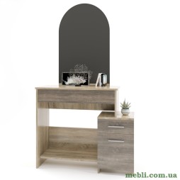Трюмо-1 комплект для спальні Еверест сонома+трюфель