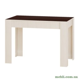Обідній стіл Еверест СТО-1 110х65х77 Венге темний/Дуб молочний