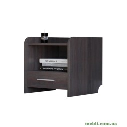 Тумба біля ліжка Еверест Т-1 40х40х40 венге темний