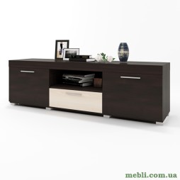 Тумба Еверест ТВ 1500 Британія 150х38х46 венге/дуб молочний