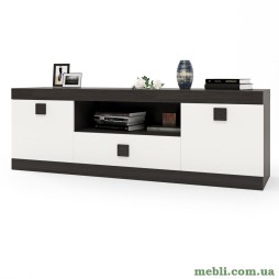 Тумба Еверест ТВ 1500 Соната 150х38х50 венге темний/білий