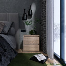 Тумба приліжкова Еверест ТЛ-1 Лайт 45х38х49 Дуб сонома