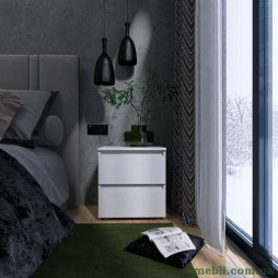 Тумба приліжкова Еверест ТЛ-1 Лайт 45х38х49 Німфея Альба