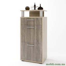 Тумба для взуття Еверест ТО-1 50х36х108 сонома/трюфель