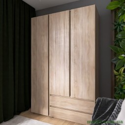 Шафа тридверна Еверест ШЛ-3 Лайт Дуб сонома