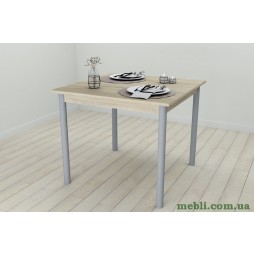Кухонний стіл Ferrum-decor Агата 75x80x80 Сірий ДСП Сонома 16мм