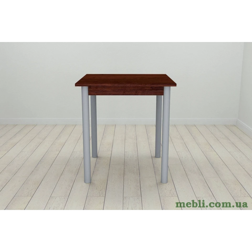 Стіл кухонний Ferrum-decor Агата 75x70x70 Сірий ДСП Венге 16мм
