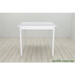 Стіл кухонний Ferrum-decor Агата 75x80x80 Білий ДСП Біле 16мм