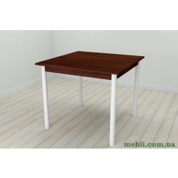 Стіл кухонний Ferrum-decor Агата 75x80x80 Білий ДСП Венге 16мм