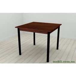 Стіл кухонний Ferrum-decor Агата 75x80x80 Чорний ДСП Венге 16мм