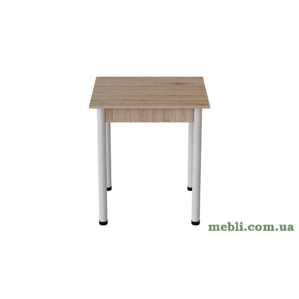 Стіл кухонний Ferrum-decor Агата 75x90x90 Білий ДСП Сан-Марино 16мм