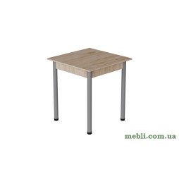 Стіл кухонний Ferrum-decor Агата 75x90x90 Сірий ДСП Сан-Марино 16мм