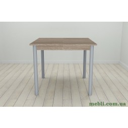 Стіл кухонний Ferrum-decor Агата 75x90x90 Сірий ДСП Сонома Трюфель 16мм