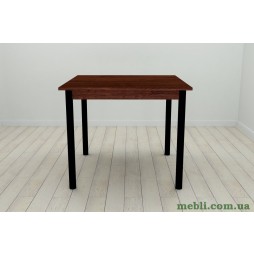 Стіл кухонний Ferrum-decor Агата 75x90x90 Чорний ДСП Венге 16мм