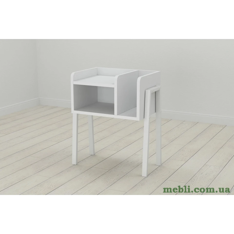 Тумба модульна Ferrum-decor Амелі 540x450x320 метал Білий ДСП Білий
