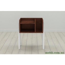 Тумба модульна Ferrum-decor Амелі 540x450x320 метал Білий ДСП Венге