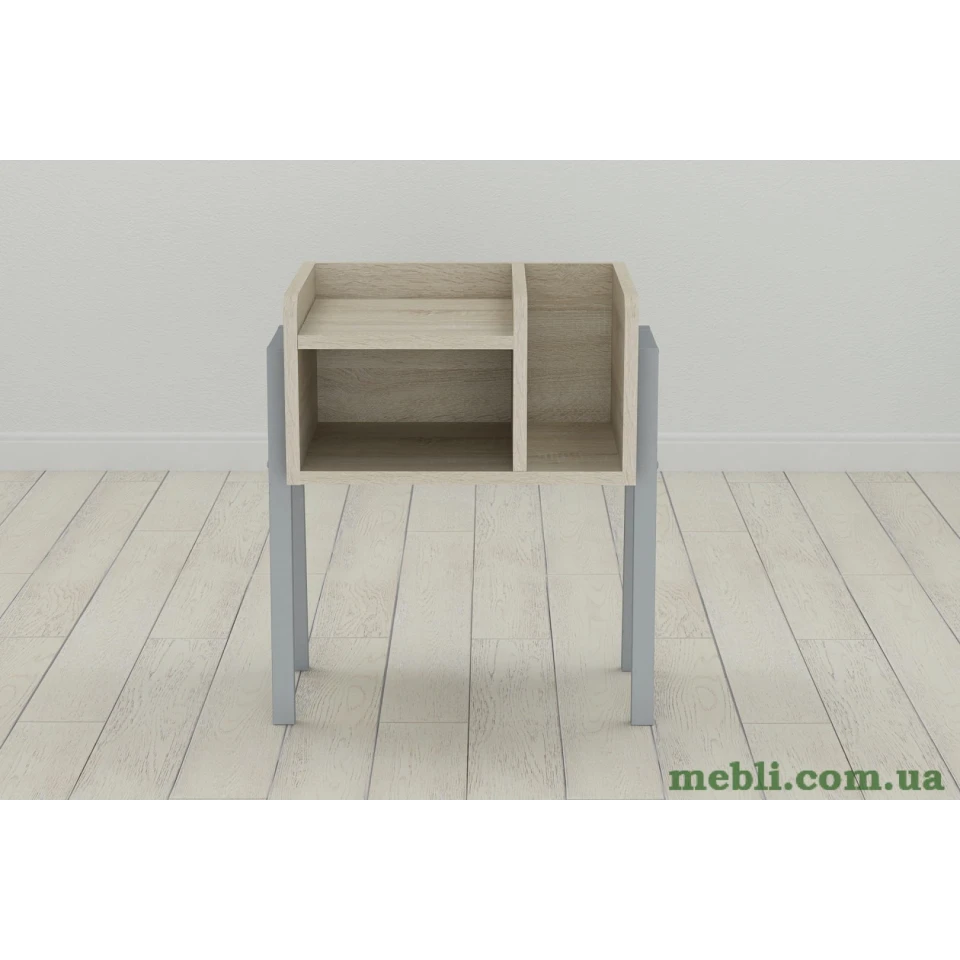 Тумба модульна Ferrum-decor Амелі 540x450x320 метал Сірий ДСП Сонома