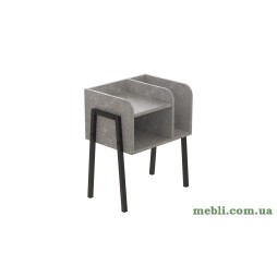 Тумба модульна Ferrum-decor Амелі 540x450x320 метал Чорний ДСП Бетон