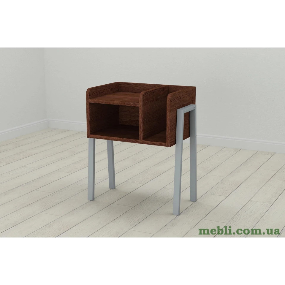 Тумба модульна Ferrum-decor Амелі 540x450x320 сірий ДСП Венге