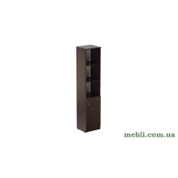 Пенал Анжело Ferrum-decor на 4 полиці з 1 дверима 1900x400x380 ДСП Венге Магія