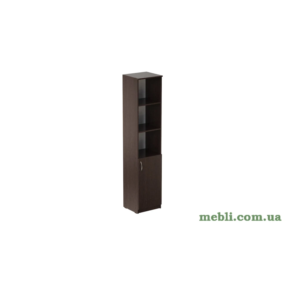 Пенал Анжело Ferrum-decor на 4 полиці з 1 дверима 1900x400x380 ДСП Венге Магія