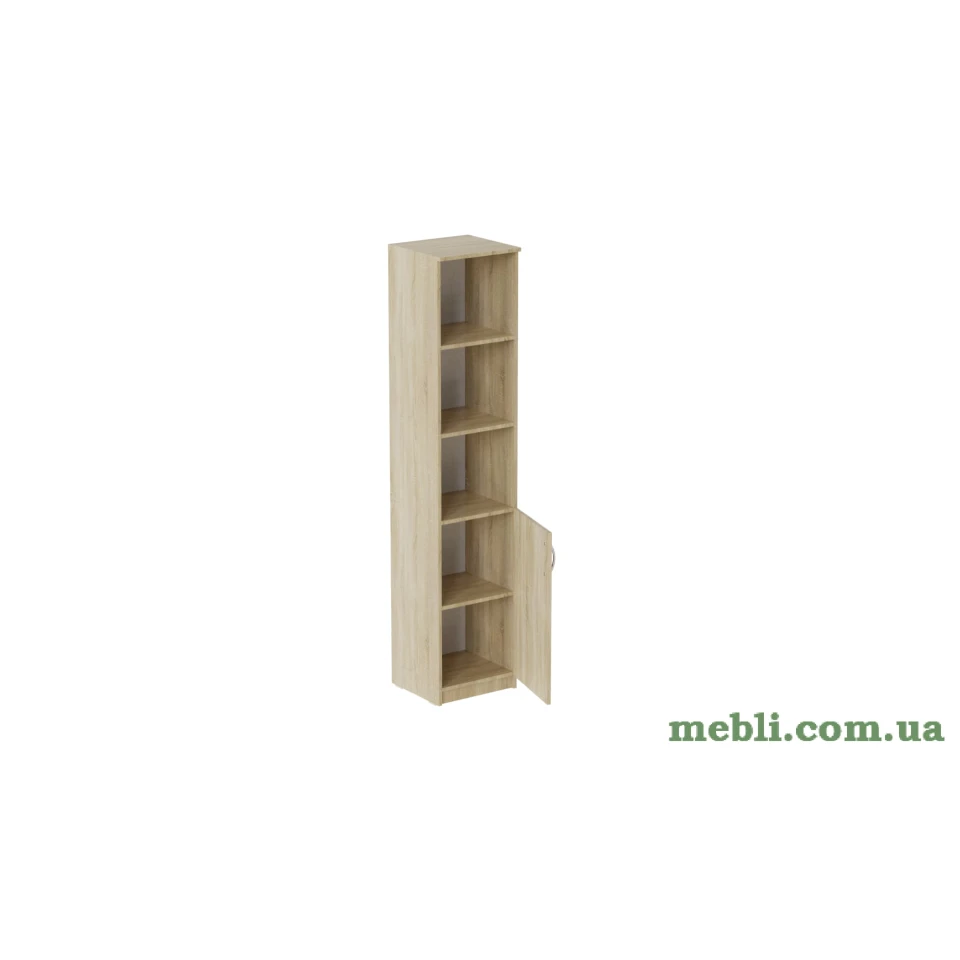 Пенал Анжело Ferrum-decor на 4 полиці з 1 дверима 1900x400x380 ДСП Дуб Сонома