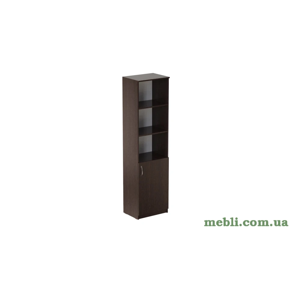 Пенал Анжело Ferrum-decor на 4 полиці з 1 дверима 1900x500x380 ДСП Венге Магія