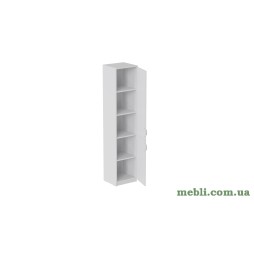 Пенал Анжело Ferrum-decor на 5 полиць із 2 дверима 1900x400x380 ДСП Білий